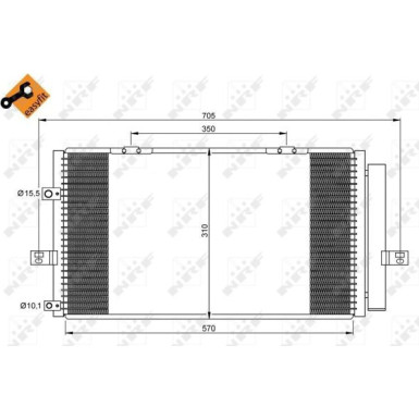 35659 Kondensator, Klimaanlage EASY FIT 35659 Kondensator, Klimaanlage EASY FIT