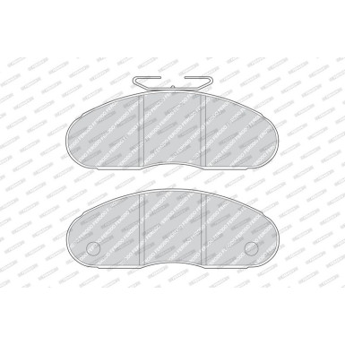 FVR791 Bremsbelagsatz, Scheibenbremse PREMIER