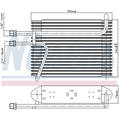 Nissens | Verdampfer, Klimaanlage | 92155