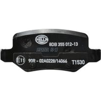 Hella | Bremsbelagsatz, Scheibenbremse | 8DB 355 012-131