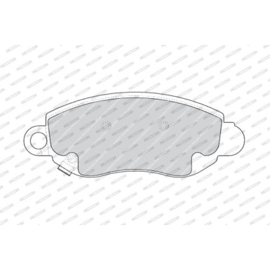 FVR1381 Bremsbelagsatz, Scheibenbremse PREMIER ECO FRICTION