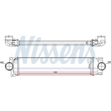 961505 Ladeluftkühler ** FIRST FIT **