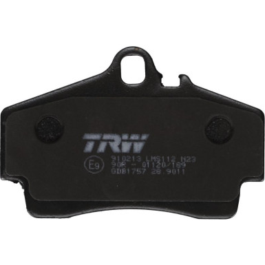 TRW Bremsbelagsatz, Scheibenbremse GDB1757