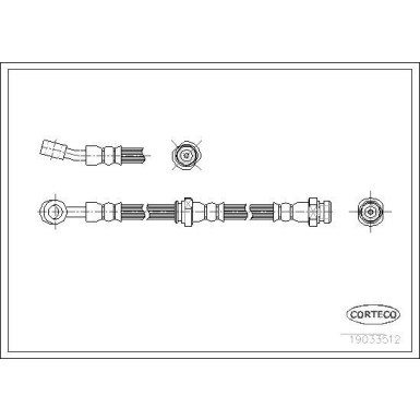 19033512 Bremsschlauch