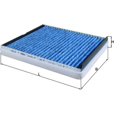 LAO 74 Filter, Innenraumluft CareMetix® LAO 74 Filter, Innenraumluft CareMetix®