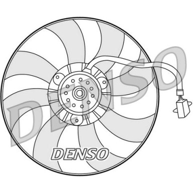 Denso | Lüfter, Motorkühlung | DER32007