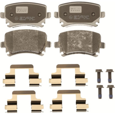 GDB2083 Bremsbelagsatz, Scheibenbremse