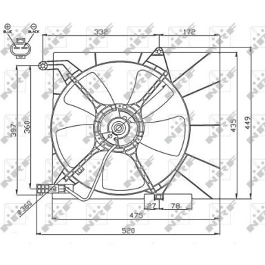 47751 Lüfter, Motorkühlung 47751 Lüfter, Motorkühlung