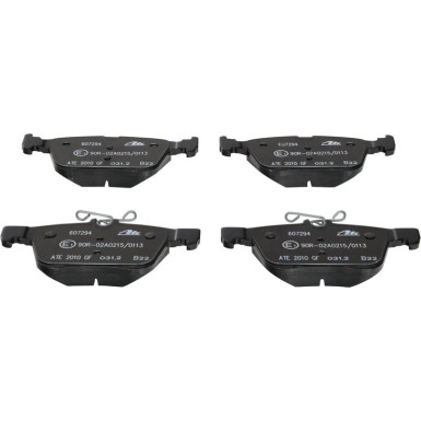 ATE | Bremsensatz, Scheibenbremse | 24.0112-0210.1 + 13.0460-7294.2