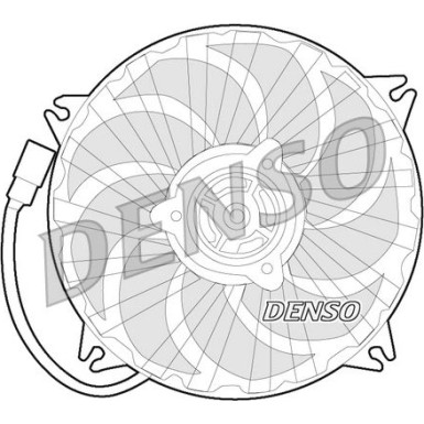 Denso | Lüfter, Motorkühlung | DER21017