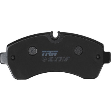 TRW Bremsbelagsatz, Scheibenbremse COTEC GDB1696 TRW Bremsbelagsatz, Scheibenbremse COTEC GDB1696