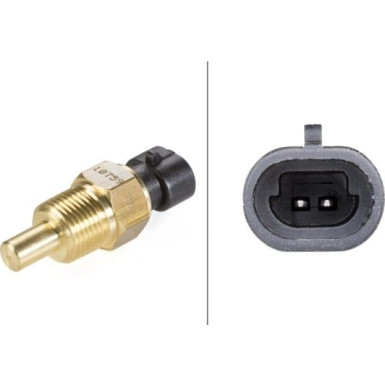 Hella | Sensor, Öltemperatur | 6PT 009 107-591