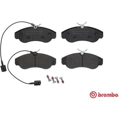 Brembo | Bremsbelagsatz, Scheibenbremse | P 23 084