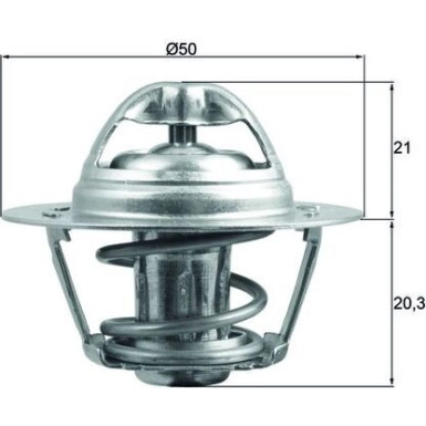 Mahle | Thermostat, Kühlmittel | TX 196 83D