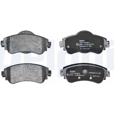 LP2228 Bremsbelagsatz, Scheibenbremse