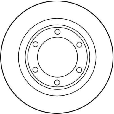 TRW | Bremsscheibe | DF1107