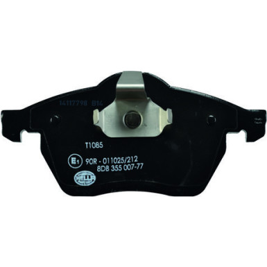 Hella | Bremsbelagsatz, Scheibenbremse | 8DB 355 007-771