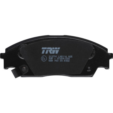 TRW Bremsbelagsatz, Scheibenbremse GDB763