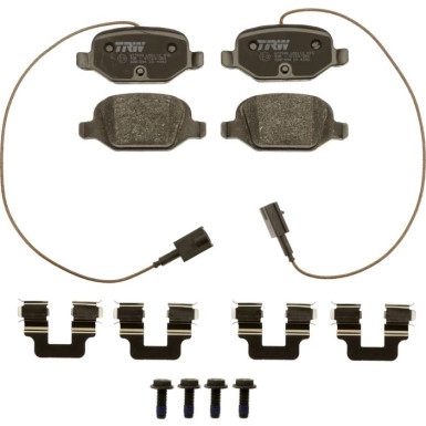 GDB1894 Bremsbelagsatz, Scheibenbremse
