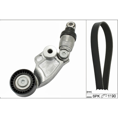 529 0119 10 Keilrippenriemensatz