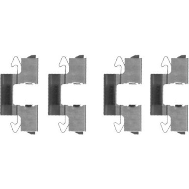 8DZ 355 204-561 Zubehörsatz, Scheibenbremsbelag