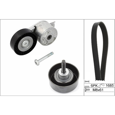 529 0218 10 Keilrippenriemensatz