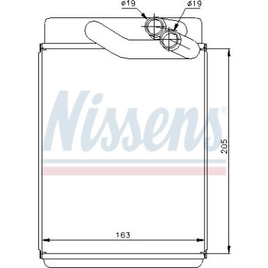 77616 Wärmetauscher, Innenraumheizung 77616 Wärmetauscher, Innenraumheizung