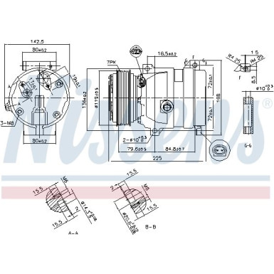 89587 Kompressor, Klimaanlage ** FIRST FIT ** 89587 Kompressor, Klimaanlage ** FIRST FIT **