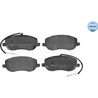 Meyle Bremsbelagsatz, Scheibenbremse MEYLE-ORIGINAL: True to OE 025 202 6119/W