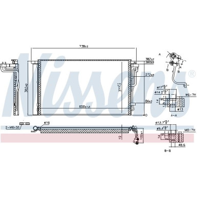 941055 Kondensator, Klimaanlage
