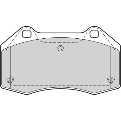 Valeo Bremsbelagsatz, Scheibenbremse ESSENTIAL 302072