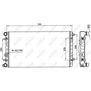 58143 Kühler, Motorkühlung
