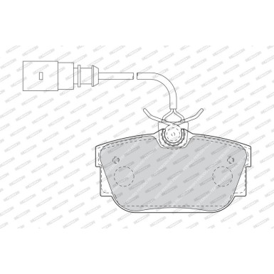 FDB1482 Bremsbelagsatz, Scheibenbremse PREMIER ECO FRICTION