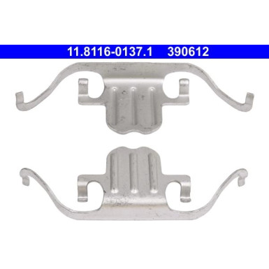 2 x ATE Feder, Bremssattel | 11.8116-0137.1