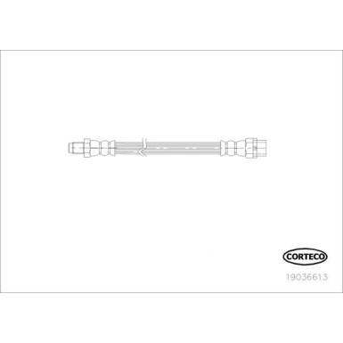 Corteco | Bremsschlauch | 19036613