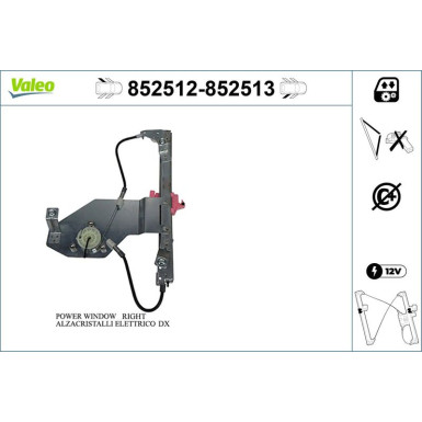 Valeo | Fensterheber | 852512