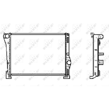 53615 Kühler, Motorkühlung