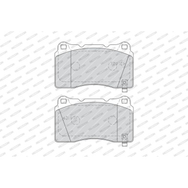 FDB1968 Bremsbelagsatz, Scheibenbremse PREMIER FUSE+ Technology