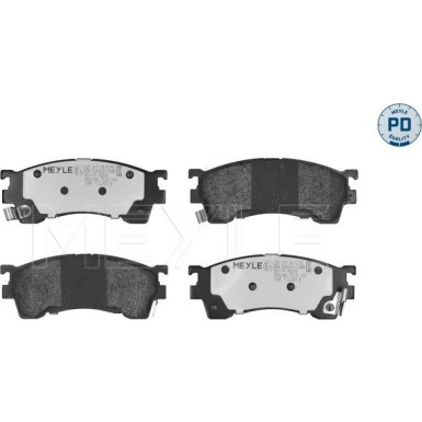 Meyle Bremsbelagsatz, Scheibenbremse MEYLE-PD: Advanced performance and design 025 217 5416/PD