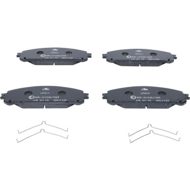 Bremsbelagsatz, Scheibenbremse ATE Ceramic 13.0470-5634.2