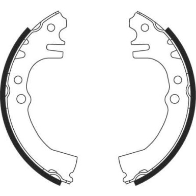 GS8699 Bremsbackensatz GS8699 Bremsbackensatz