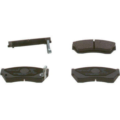 0 986 493 340 Bremsbelagsatz, Scheibenbremse