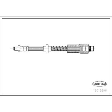 Corteco | Bremsschlauch | 19018896