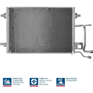 94594 Kondensator, Klimaanlage ** FIRST FIT **