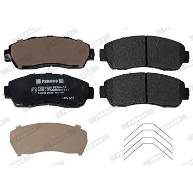 Ferodo | Bremsbelagsatz, Scheibenbremse | FDB4620