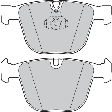 Valeo Bremsbelagsatz, Scheibenbremse ESSENTIAL 301820