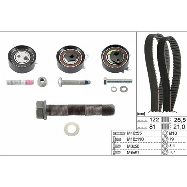 530 0484 10 Zahnriemensatz