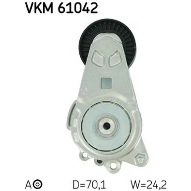 VKM 61042 Riemenspanner, Keilrippenriemen