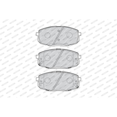 Ferodo Bremsbelagsatz, Scheibenbremse PREMIER ECO FRICTION FDB4448
