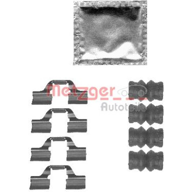 109-1827 Zubehörsatz, Scheibenbremsbelag GREENPARTS